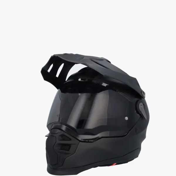 Scorpion ADF-9000 AIR Solid Matt Pearl Black> Adventure Helmen|Integraalhelmen