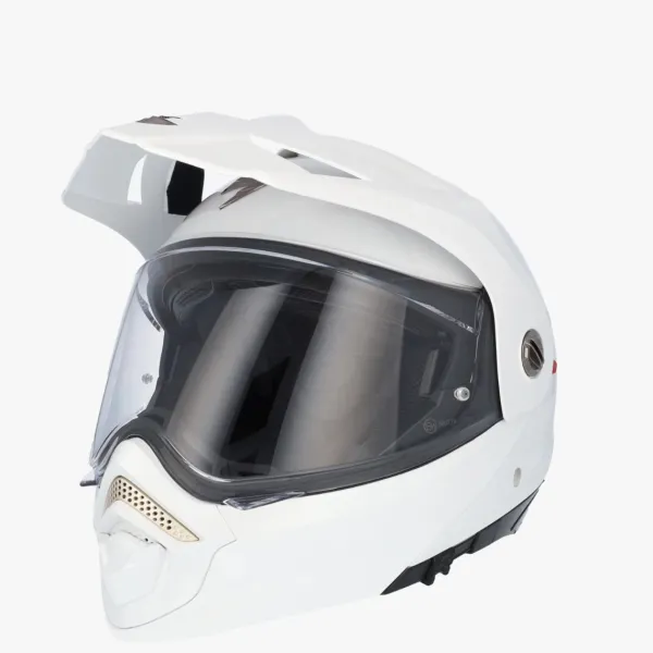 Scorpion ADX-2 Pearl White> Adventure Helmen|Systeemhelmen