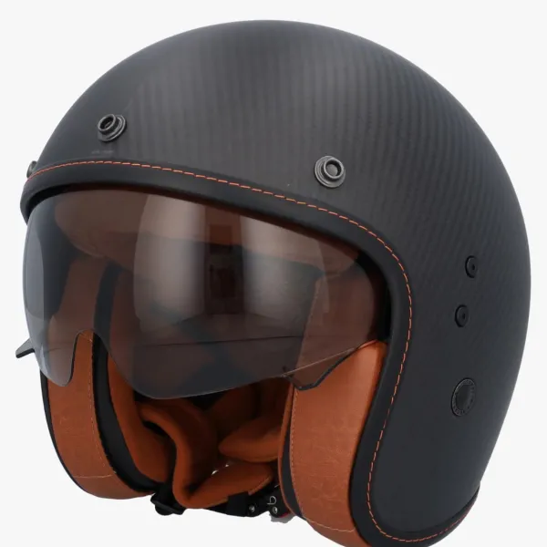 Scorpion Belfast Carbon EVO Matt Black>DAMES Carbon Helmen|Jethelmen