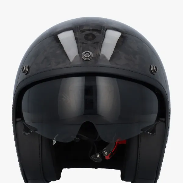 Scorpion Belfast EVO Carbon Onyx Black>DAMES Carbon Helmen|Jethelmen
