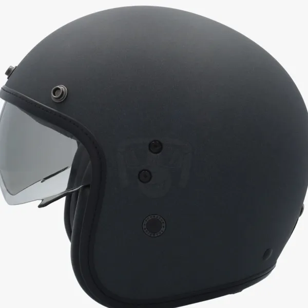 Scorpion Belfast EVO Graphite Dark Grey>DAMES Retro Helmen|Jethelmen