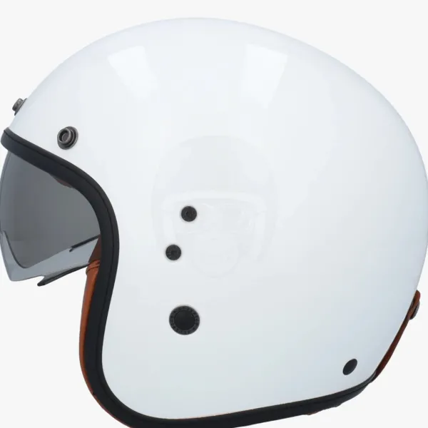 Scorpion Belfast EVO Luxe White>DAMES Retro Helmen|Jethelmen