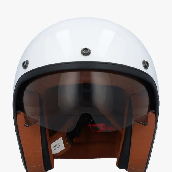 Scorpion Belfast EVO Luxe White>DAMES Retro Helmen|Jethelmen
