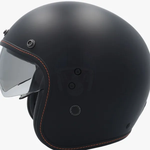 Scorpion Belfast EVO Matt Black>DAMES Retro Helmen|Jethelmen