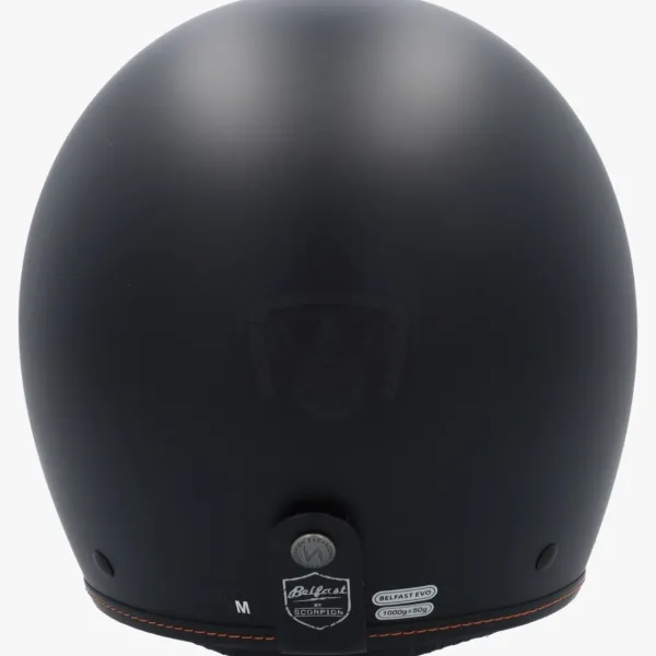 Scorpion Belfast EVO Matt Black>DAMES Retro Helmen|Jethelmen