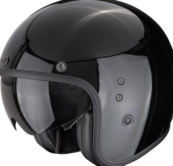 Scorpion Belfast EVO Solid Black>DAMES Adventure Helmen|Jethelmen