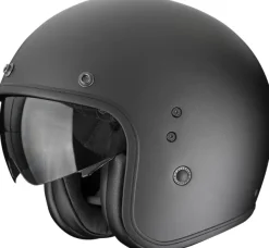 Scorpion Belfast EVO Solid Matt Pearl Black>DAMES Adventure Helmen|Jethelmen
