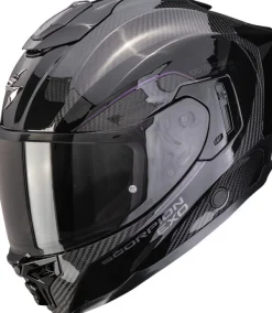Scorpion EXO-1500 AIR Carbon Mundi Black/Chameleon> Integraalhelmen|Helmen Met Zonnevizier