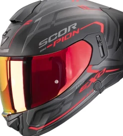 Scorpion EXO-530 AIR Slope Matt Black/Red> Integraalhelmen|Helmen Met Zonnevizier
