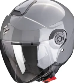 Scorpion EXO-CITY II Solid Cement Grey>DAMES Jethelmen|Dames Scooterhelmen