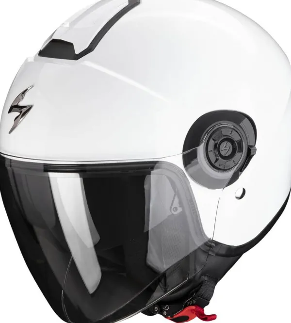 Scorpion EXO-CITY II Solid White>DAMES Jethelmen|Dames Scooterhelmen