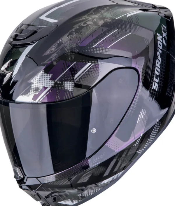 Scorpion EXO-391 Clutter Black/Chameleon> Integraalhelmen
