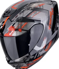 Scorpion EXO-391 Clutter Black/Red> Integraalhelmen
