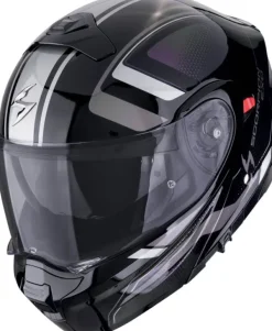 Scorpion EXO-930 EVO Ardens Black/Chameleon> Systeemhelmen|Helmen Met Zonnevizier