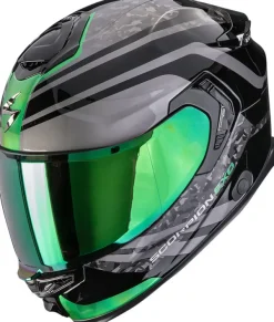 Scorpion EXO-GT SP AIR Arten Black/Green> Integraalhelmen|Helmen Met Zonnevizier