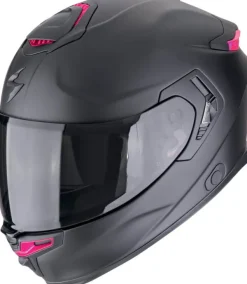 Scorpion EXO-GT SP AIR Matt Black/Pink> Integraalhelmen|Helmen Met Zonnevizier