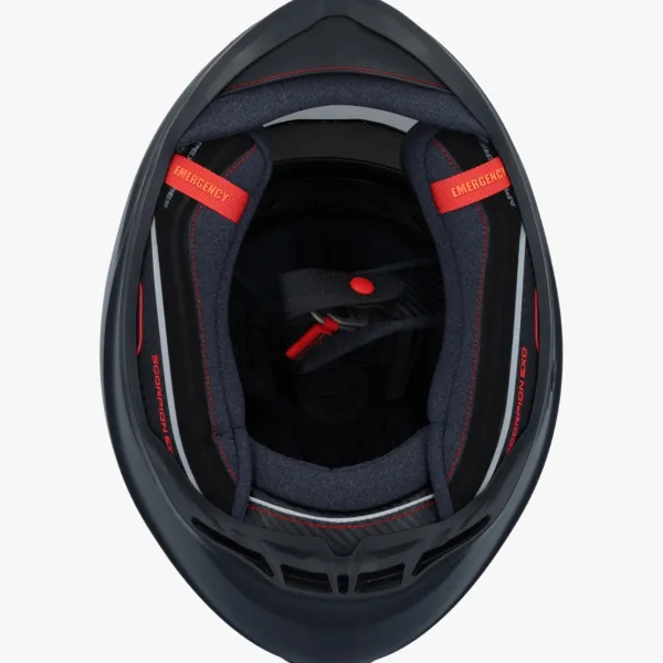 Scorpion EXO-GT SP AIR Solid Matt Black> Integraalhelmen|Helmen Met Zonnevizier