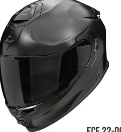 Scorpion EXO-GT SP AIR Solid Matt Pearl Black> Integraalhelmen|Helmen Met Zonnevizier