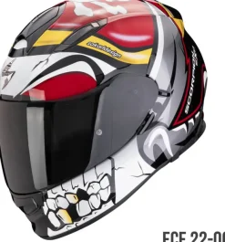Scorpion EXO-491 Pirate Red> Integraalhelmen