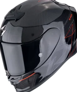 Scorpion EXO-R1 EVO AIR Carbon Cynergy Black/Red> Integraalhelmen|Carbon Helmen