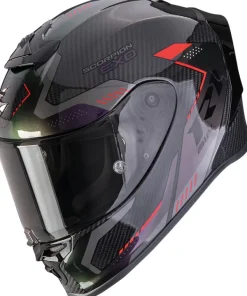 Scorpion EXO-R1 EVO AIR Carbon Propel Black/Chameleon> Integraalhelmen|Carbon Helmen