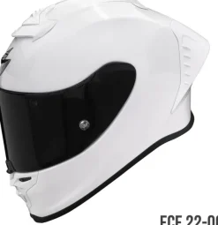 Scorpion EXO-R1 FIM1 AIR Solid Pearl white> Integraalhelmen