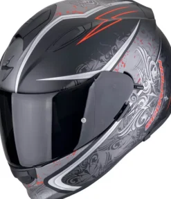Scorpion EXO-491 Run Matt Black/Red> Integraalhelmen
