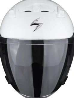 Scorpion EXO-230 Solid White> Jethelmen|Helmen Met Zonnevizier