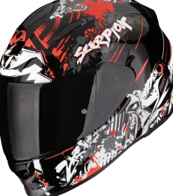 Scorpion EXO-491 Spector Black/Red> Integraalhelmen