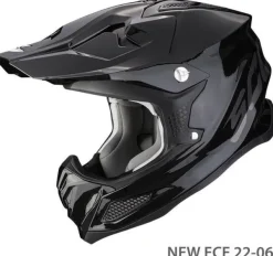Scorpion VX-22 AIR Solid Black> Adventure Helmen|Crosshelmen