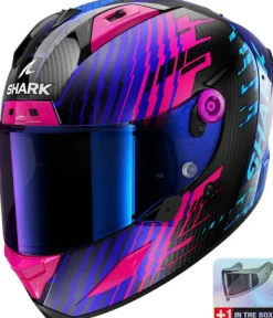 Shark Aeron Edgy DBU> Integraalhelmen|Bluetooth Helmen