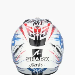 Shark Aeron-GP FIM #1 Replica Zarco Signature WKB> Integraalhelmen|Bluetooth Helmen