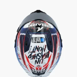 Shark Aeron-GP FIM #1 Replica Zarco Signature WKB> Integraalhelmen|Bluetooth Helmen