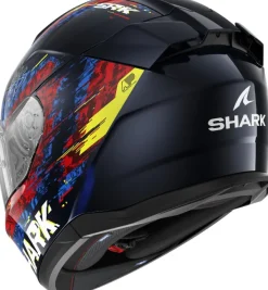 Shark D-Skwal 3 Speed-Vib BRB> Integraalhelmen|Bluetooth Helmen