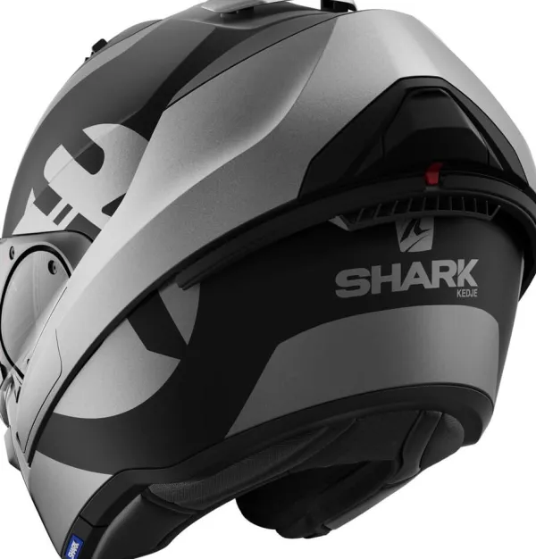 Shark Evo ES Kedge Mat Black Anthracite Black KAK> Systeemhelmen