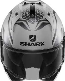 Shark Evo ES Yari Matt Silver/Anthracite/Black SAK> Systeemhelmen