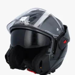 Shark OXO Blank A05> Systeemhelmen|Helmen Met Zonnevizier