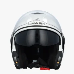 Shark OXO Blank W05> Systeemhelmen|Helmen Met Zonnevizier