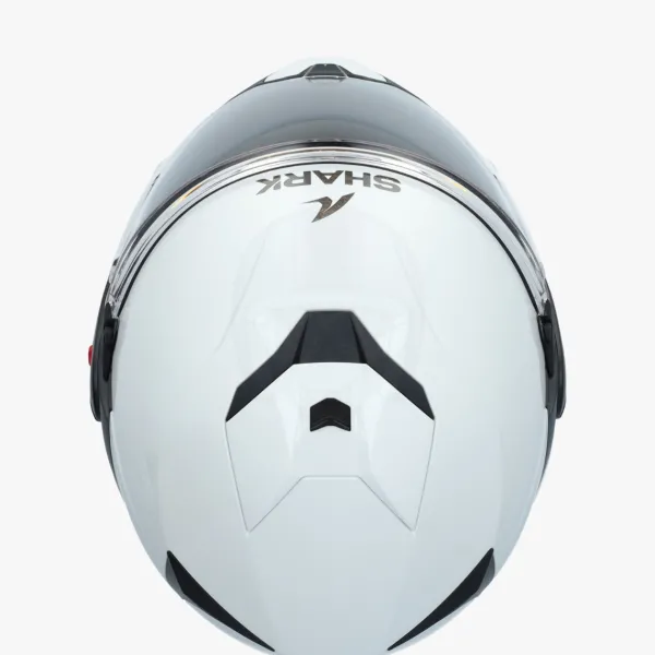 Shark OXO Blank W05> Systeemhelmen|Helmen Met Zonnevizier