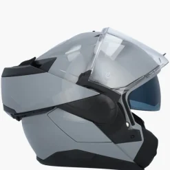 Shark OXO Dark Shadow S05> Systeemhelmen|Helmen Met Zonnevizier
