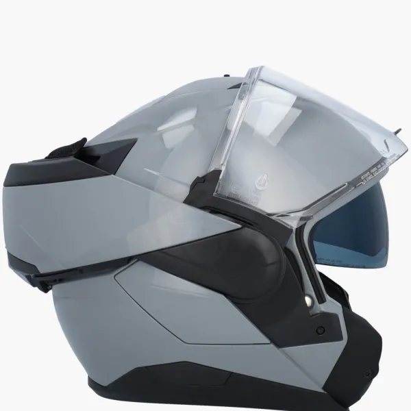 Shark OXO Dark Shadow S05> Systeemhelmen|Helmen Met Zonnevizier
