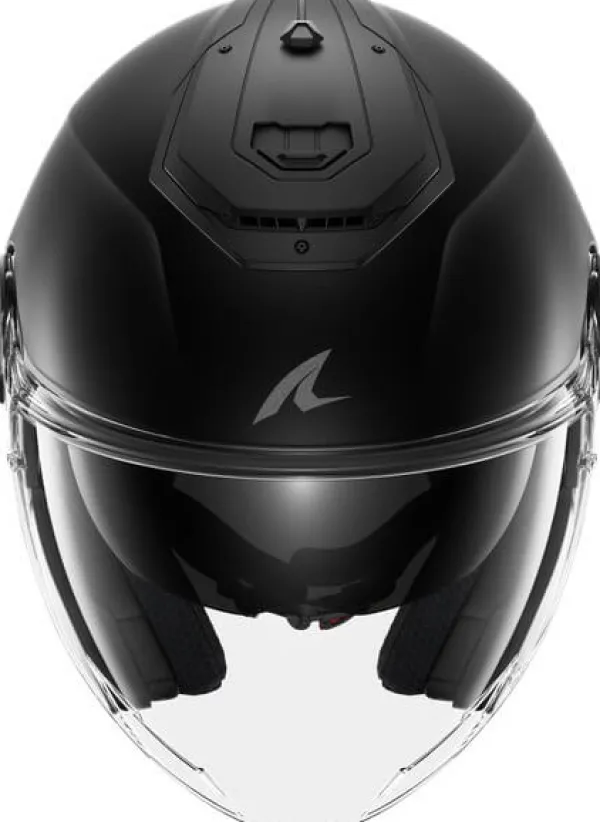 Shark RS Jet Blank Mat KMA> Helmen Met Zonnevizier|Bluetooth Helmen