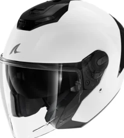 Shark RS Jet Blank WHU> Helmen Met Zonnevizier|Bluetooth Helmen