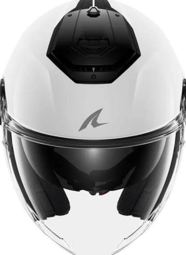 Shark RS Jet Blank WHU> Helmen Met Zonnevizier|Bluetooth Helmen