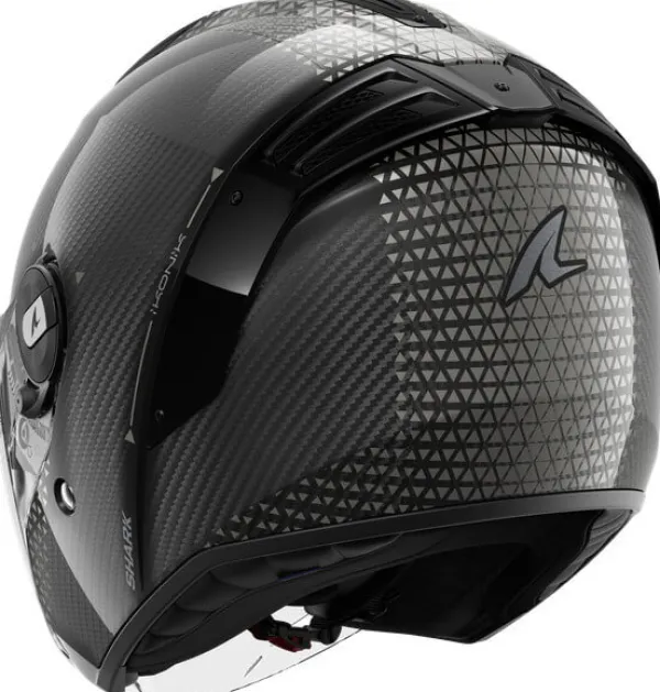 Shark RS Jet Carbon Ikonik DKU> Helmen Met Zonnevizier|Bluetooth Helmen