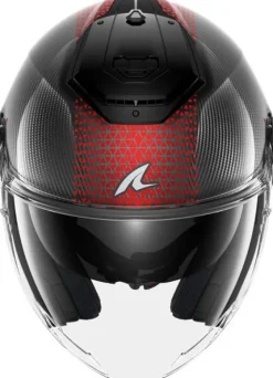 Shark RS Jet Carbon Ikonik DRU> Helmen Met Zonnevizier|Bluetooth Helmen