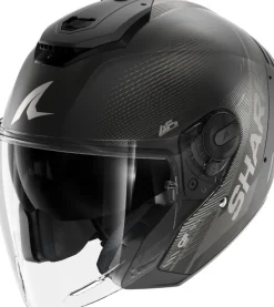 Shark RS JET Carbon Speed-Tech Mat DAK> Jethelmen|Bluetooth Helmen