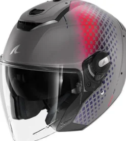 Shark RS Jet Stride Mat SVB> Helmen Met Zonnevizier|Bluetooth Helmen