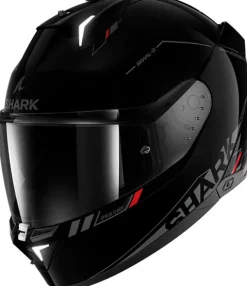 Shark Skwal I3 Blank SP Black/Anthracite/Red KAR> Integraalhelmen|Helmen Met Zonnevizier