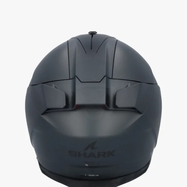 Shark Skwal I3 Blank SP Mat Anthracite/Black/Silver AKS> Integraalhelmen|Helmen Met Zonnevizier